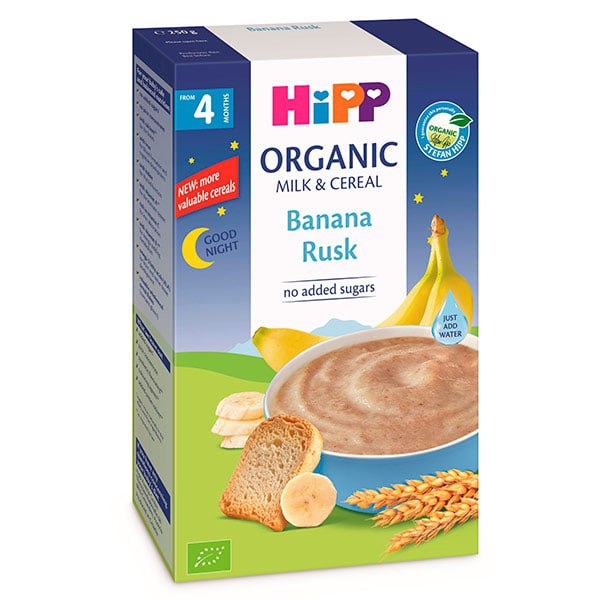 Каша молочная HiPP Milk Pap Good Night банан и сухарики 250 г