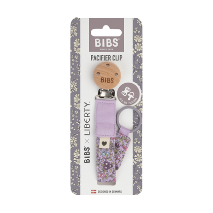 Держатель для пустышки BIBS x Liberty Chamomile Lawn фиолетовое небо