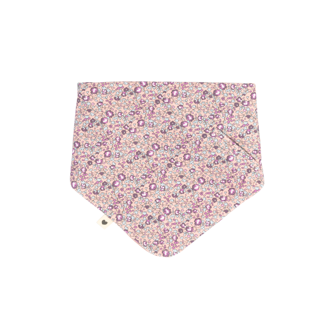 Слюнявчик-бандана BIBS x Liberty Eloise румяный розовый