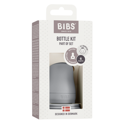 Bibs kit Bibs cloud grey bolalar butilkasi uchun to'plam