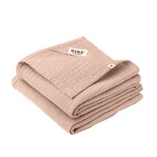Муслиновые пелёнки BIBS 2 шт 70x70 см Blush органический хлопок