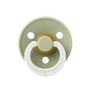 Пустышка BIBS Colour Glow Sage латекс светящаяся 6-18 месяцев размер 2