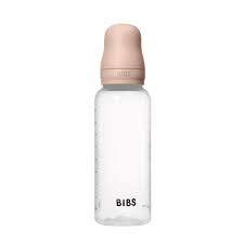 BIBS Round бутылочка Blush 270 мл латексная соска Medium Flow