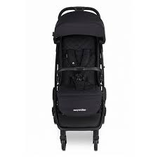 Прогулочная коляска Easywalker Jackey Shadow чёрная компактная
