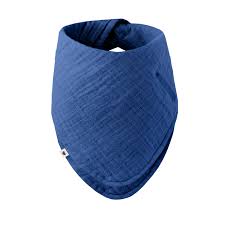 Бандана-слюнявчик BIBS Cornflower на кнопке для новорождённых