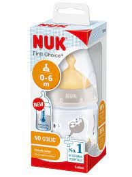 NUK бутылочка для новорождённых 150 мл с соской S