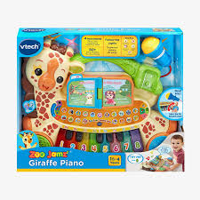 Игровое пианино VTech Zoo Jamz Giraffe с подсветкой 6-36 месяцев