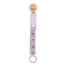 Держатель для пустышки BIBS x Liberty Chamomile Lawn фиолетовое небо