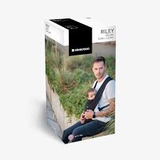 Рюкзак-переноска Kikkaboo Riley Mesh Grey эргономичный 0-24 месяца