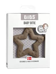 Прорезыватель BIBS Baby Bitie Star Dark Oak силиконовый