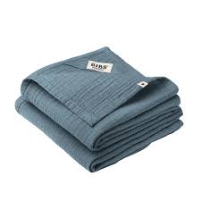 Муслиновая пелёнка BIBS Muslin Swaddle органический хлопок 120x120 см