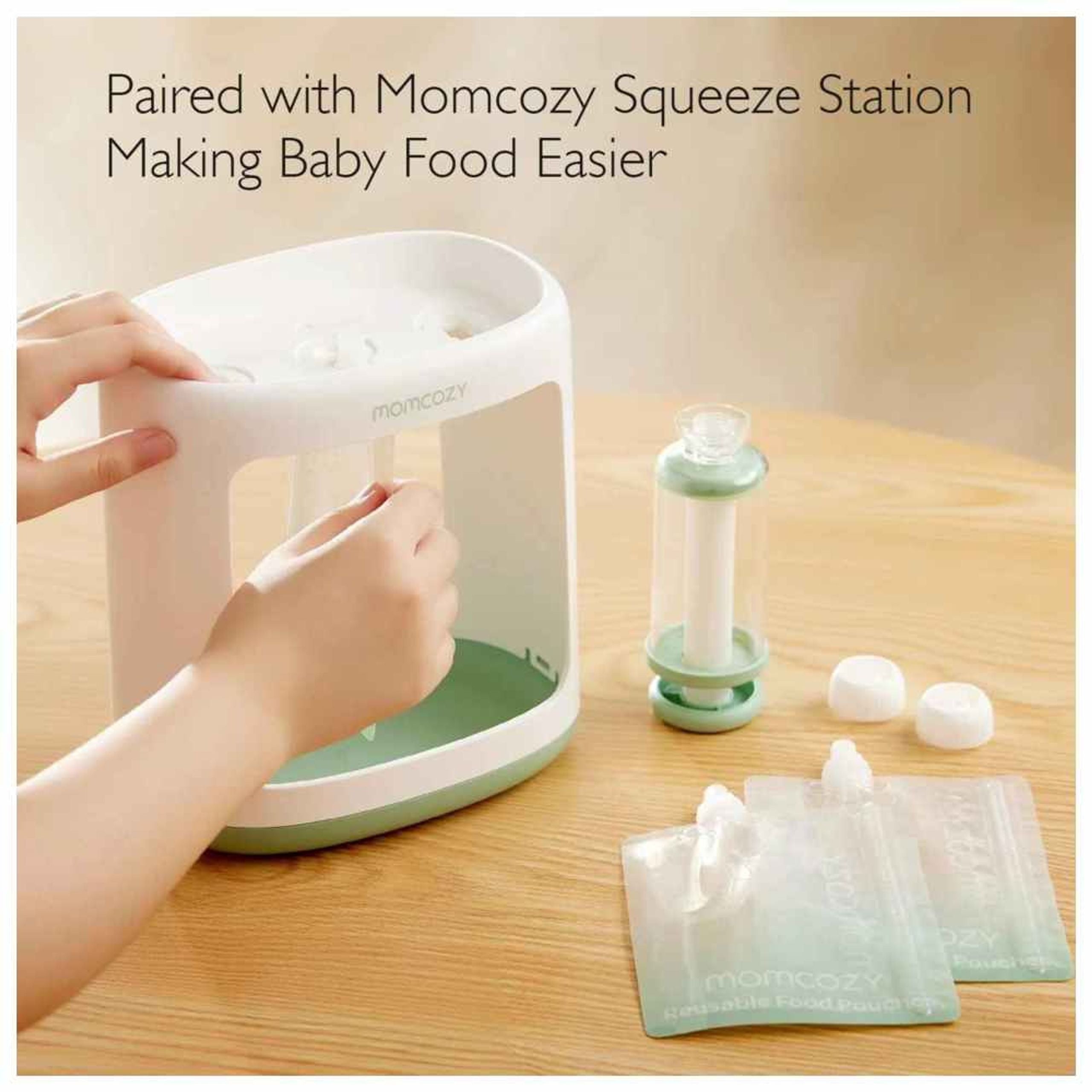 Momcozy Прибор для приготовления детского питания паровой стерилизатор
