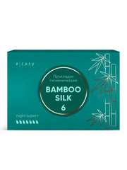 Прокладки E-RASY Bamboo Silk night super+ 6 шт ночные