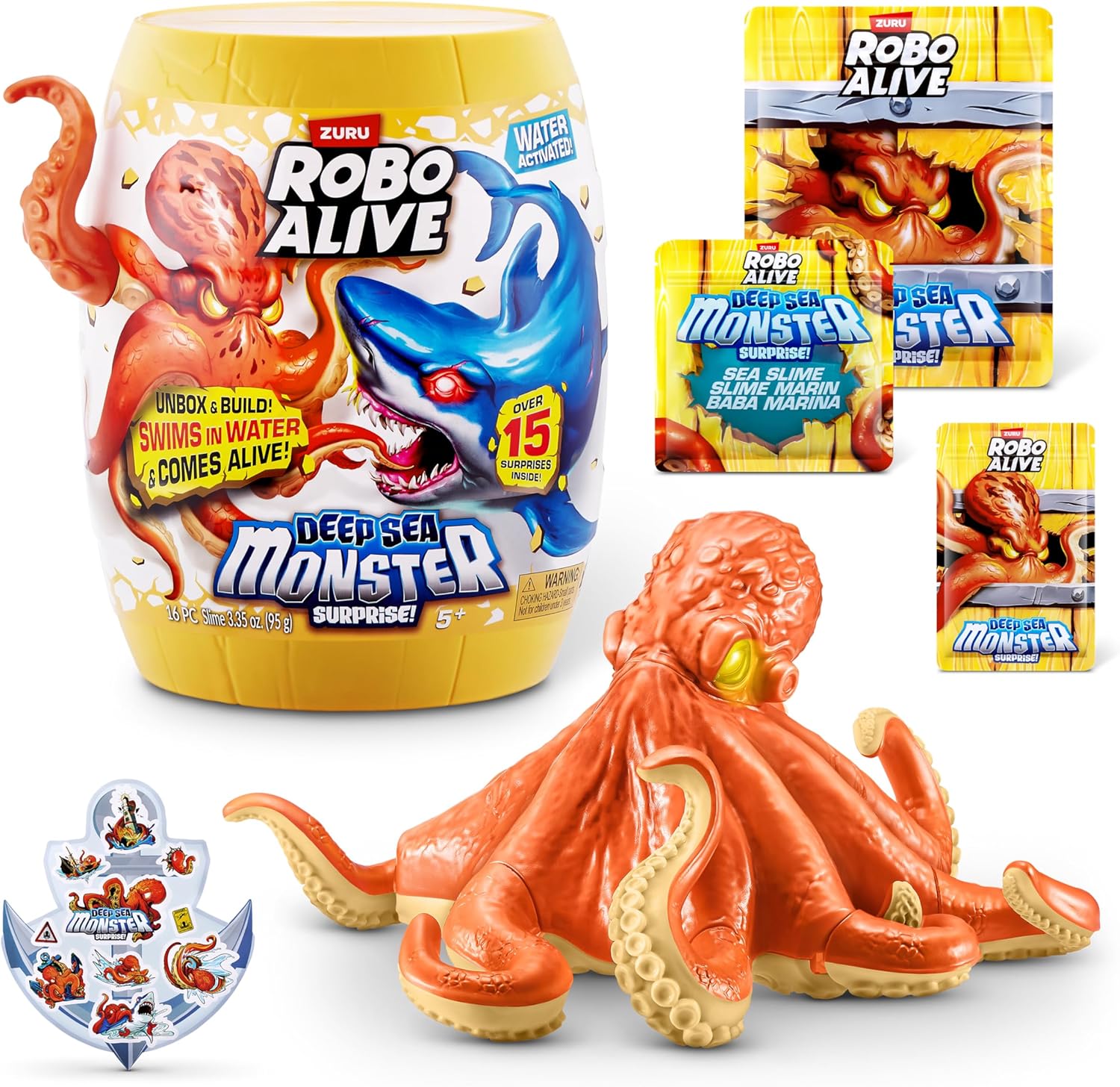 Интерактивная игрушка Kobo Alive Deep Sea Monster