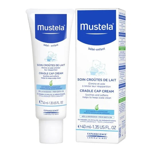 Крем Mustela Stelatopia для волос и кожи головы 40 мл против шелушения