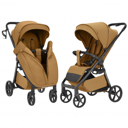 Коляска детская Carrello Bravo Carbon Ginger Beige прогулочная