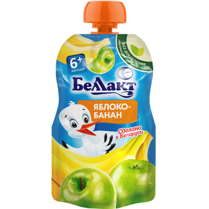 Bellakt banan olma nok mevali bolalar pyuresi, 100 g