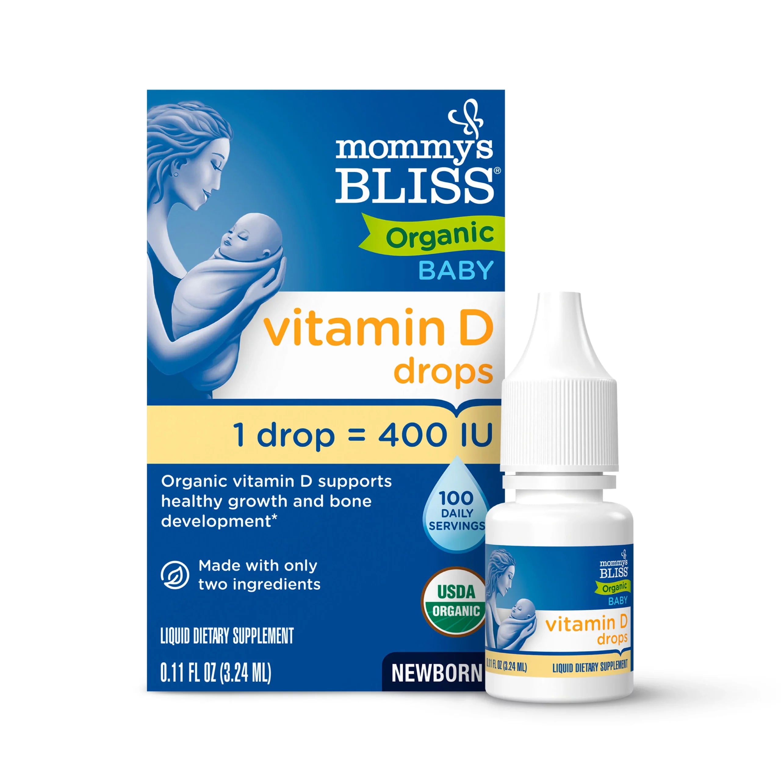 Mommy’s Bliss Vitamin D 400 IU bolalar