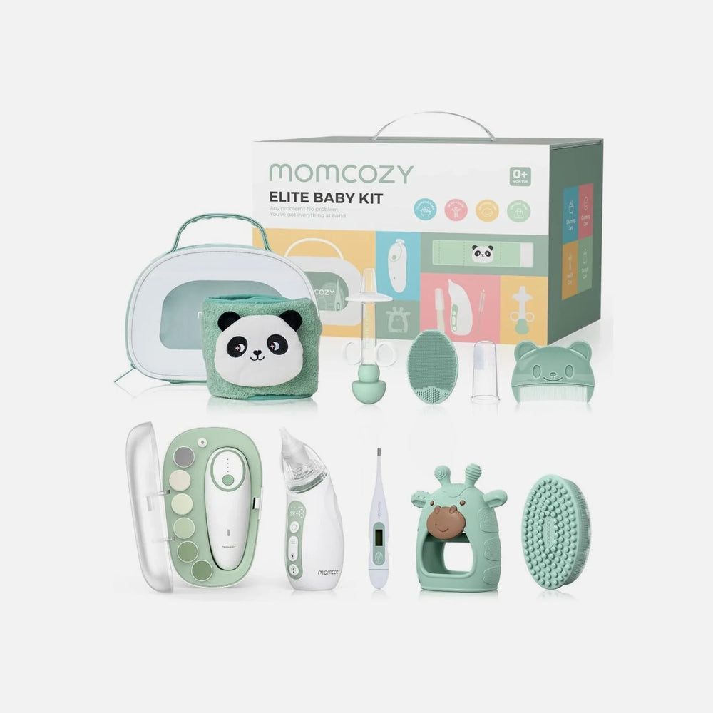 Chaqaloqlar uchun Momcozy Elite Baby Kit 10 tasi 1 da parvarish to'plami