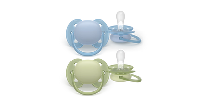 Пустышка Philips Avent Ultra Soft 0-6 месяцев силиконовая