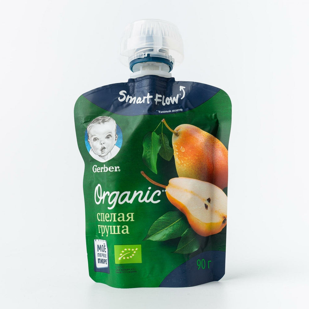 Пюре Gerber груша органическое, 90 г