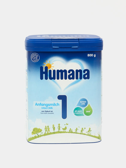 Humana 1 молочная смесь 800 г, с рождения, Германия