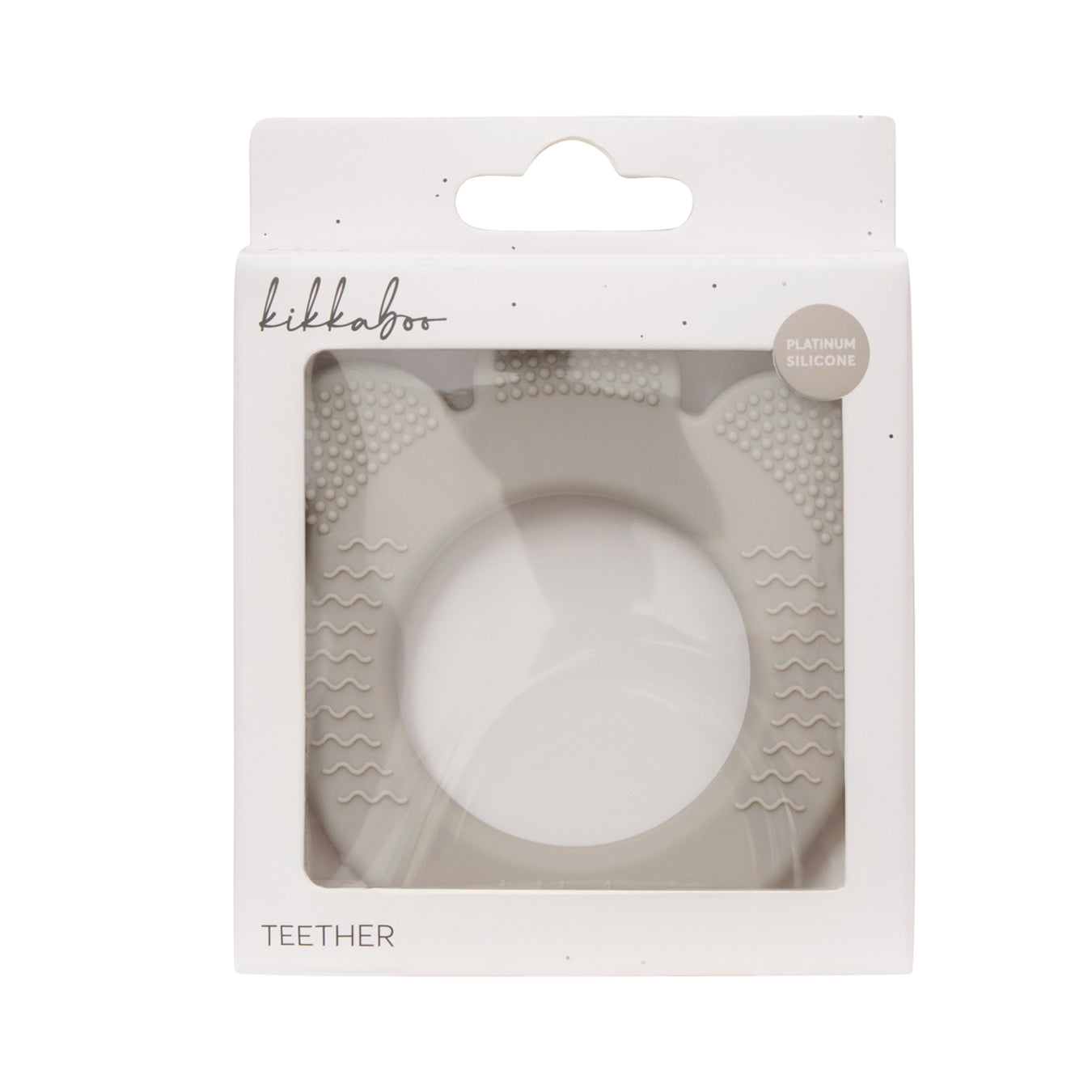 Прорезыватель KikkaBoo Platinum Silicone — безопасный и мягкий