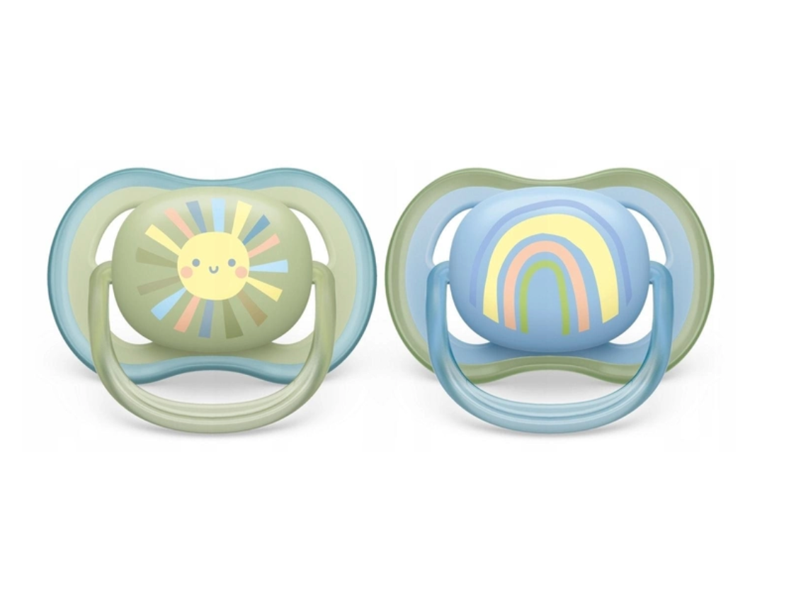 Соска-пустышка Philips Avent Ultra Air 0-6 месяцев для мальчиков
