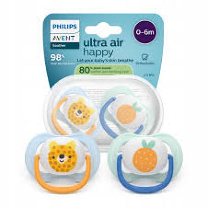 Пустышка Philips Avent 0-6 месяцев силиконовая ортодонтическая