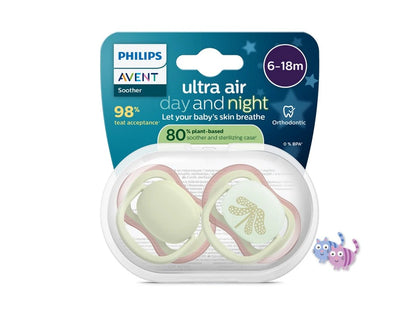 Пустышка Philips Avent Ultra Air 6-18 месяцев силиконовая