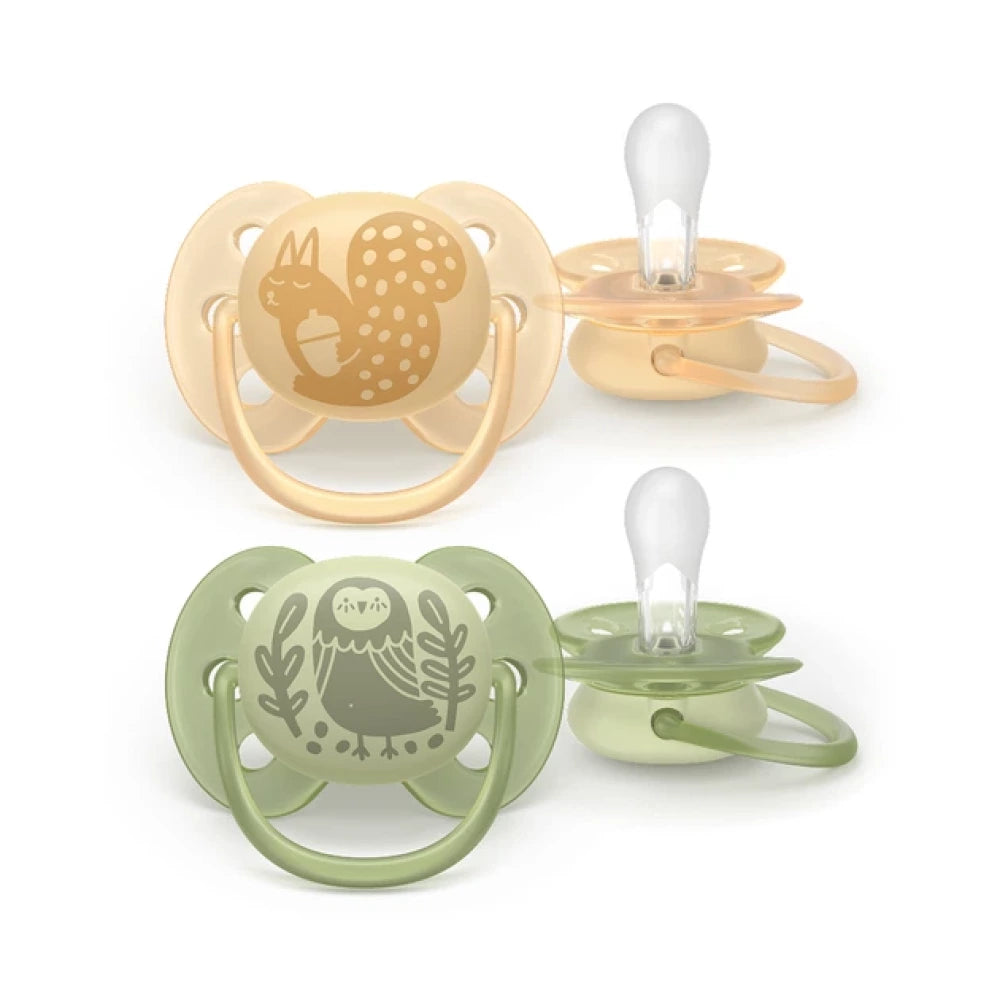 Пустышка Philips Avent Ultra Soft 6-18 месяцев силиконовая