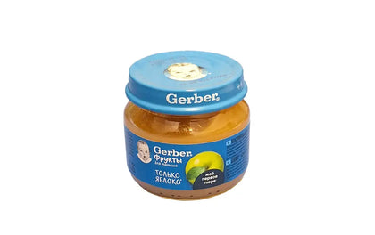 Пюре Gerber яблоко, 80 г (фруктовое)