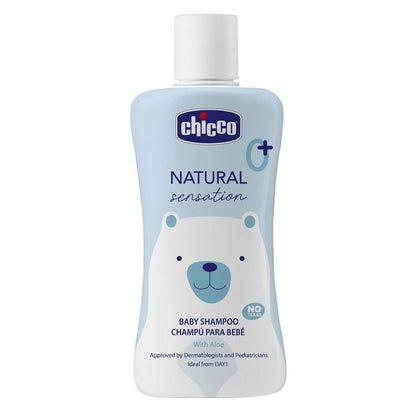 Шампунь без слёз Chicco Natural Sensation 0м+, 200 мл