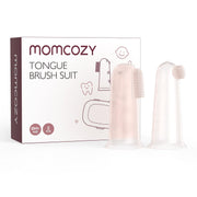 Силиконовая зубная щётка на палец Momcozy для малышей 2 шт