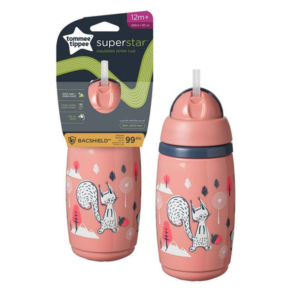 Tommee Tippee 12m+ 266ml Sippy stakan – chaqaloqlar uchun qulay va xavfsiz