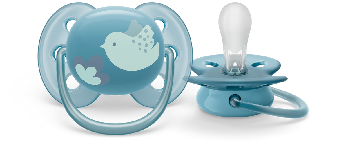 Philips Avent Ultra Soft so'rg'ich, 1 dona, 0-6 va 6-18 oy