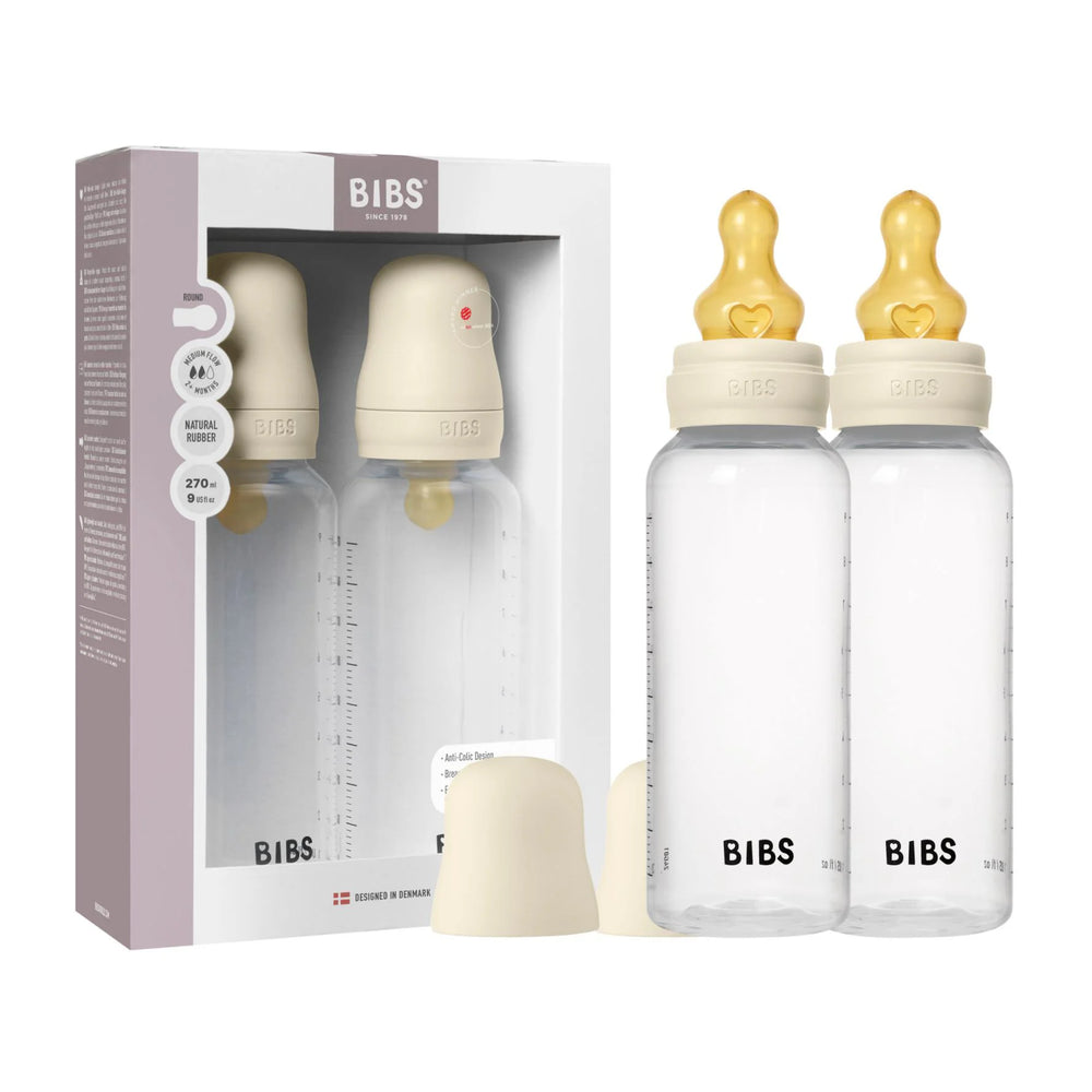 BIBS Baby Bottle Round 150 мл PPSU (набор 1 шт) с латексной/силиконовой соской