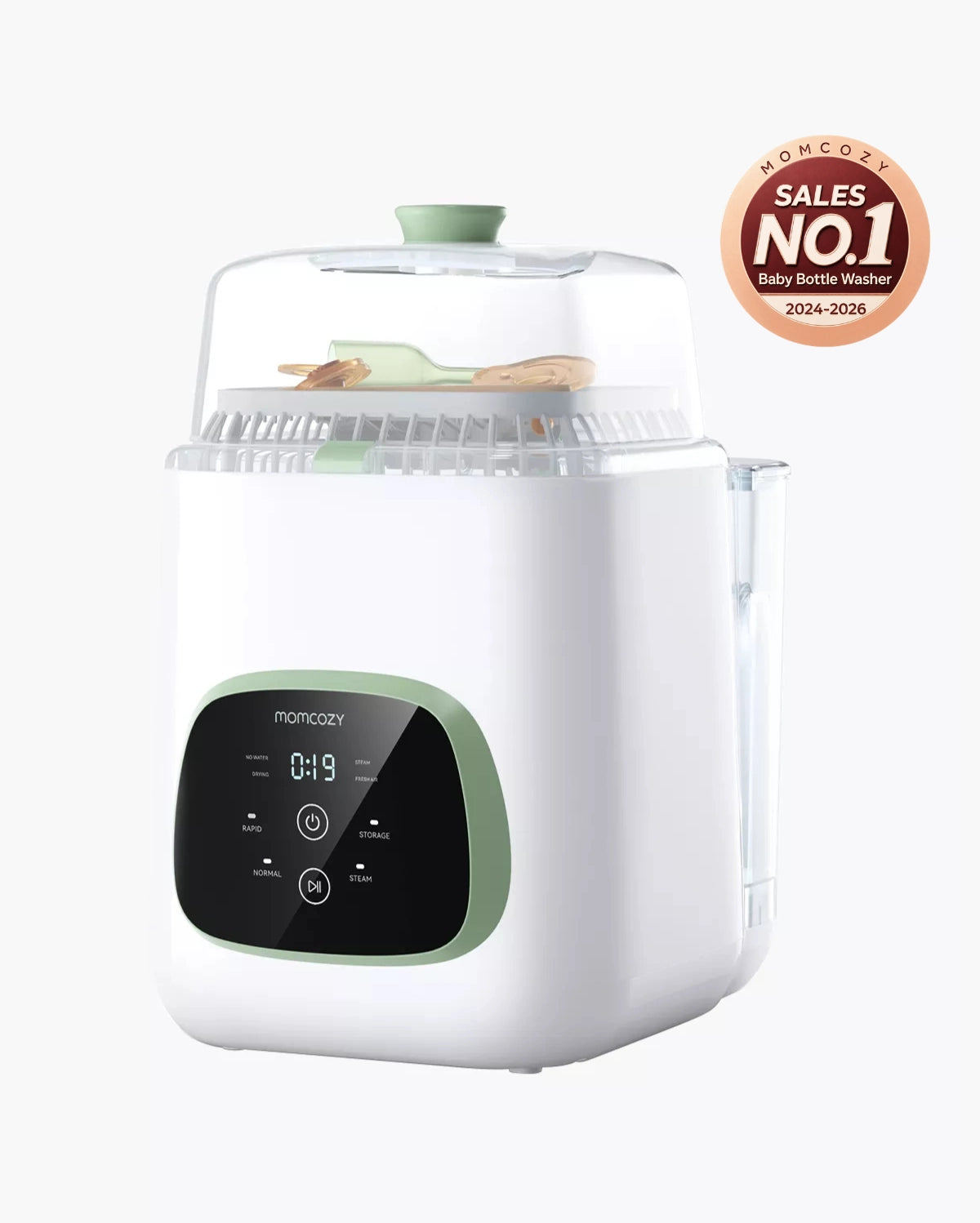 Momcozy KleanPal Pro BS03 butilka yuvish va sterilizatsiya mashinasi
