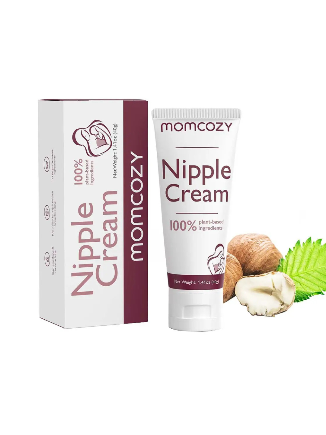 Momcozy Крем для сосков ланолиновый 40 г для кормящих матерей