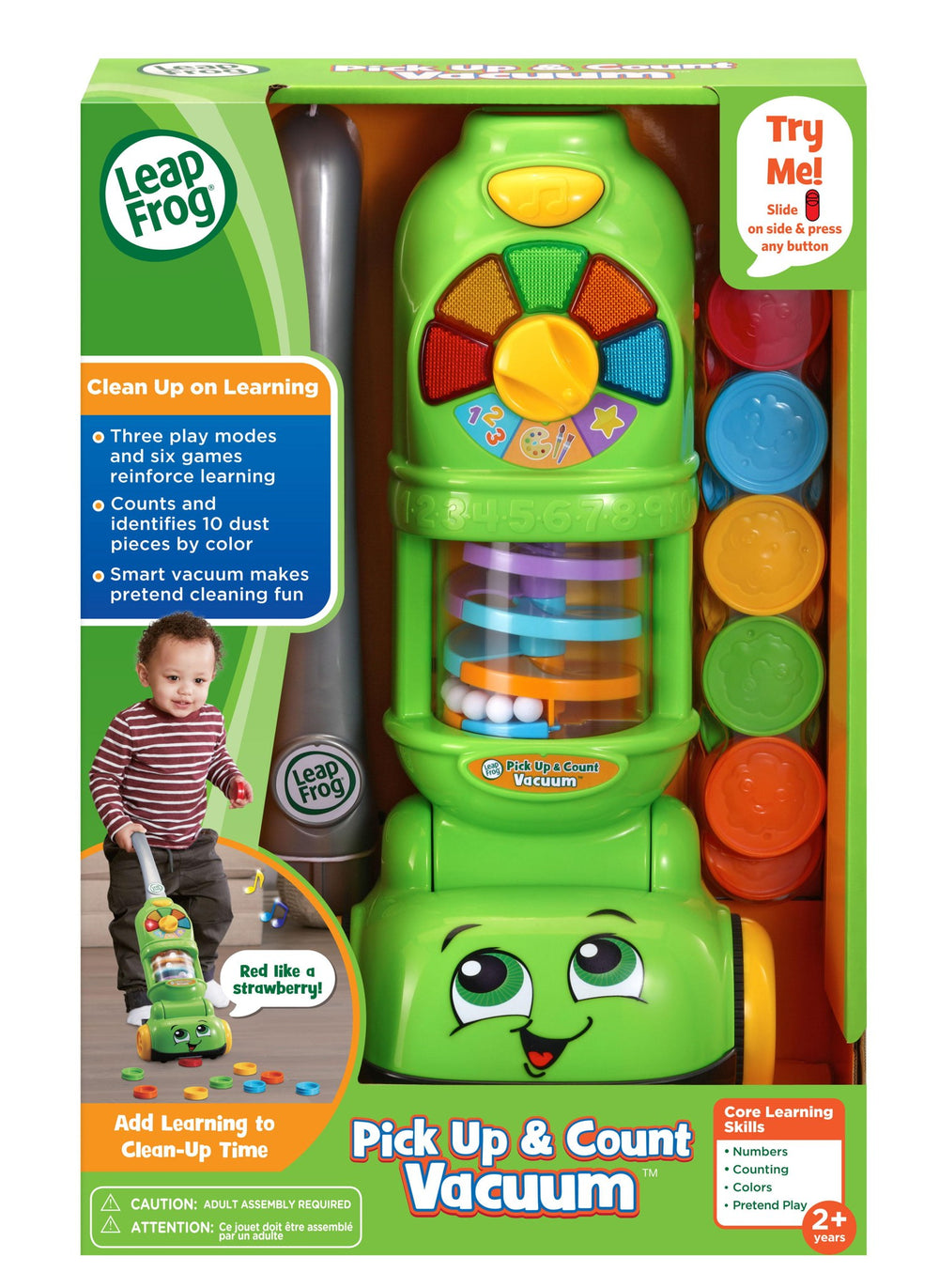 LeapFrog Pick Up & Count o'yinchoq changyutgichi, sanash, 2–5 yosh